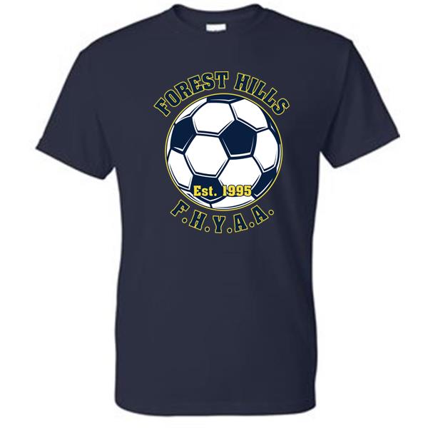 Adult Shirt - Soccer Blue